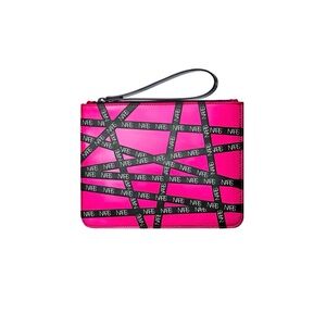 NARS RIBBON-WRAPPED MAKEUP POUCH (HOT PINK)